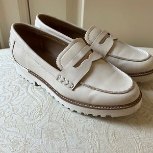 Cream Franco Sarto loafer size 6
